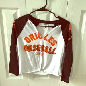 Vs Pink orioles shirt